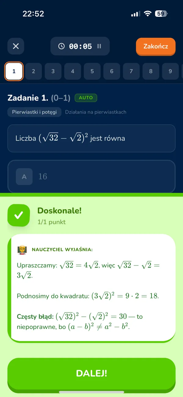 Rozwiązywanie zadań